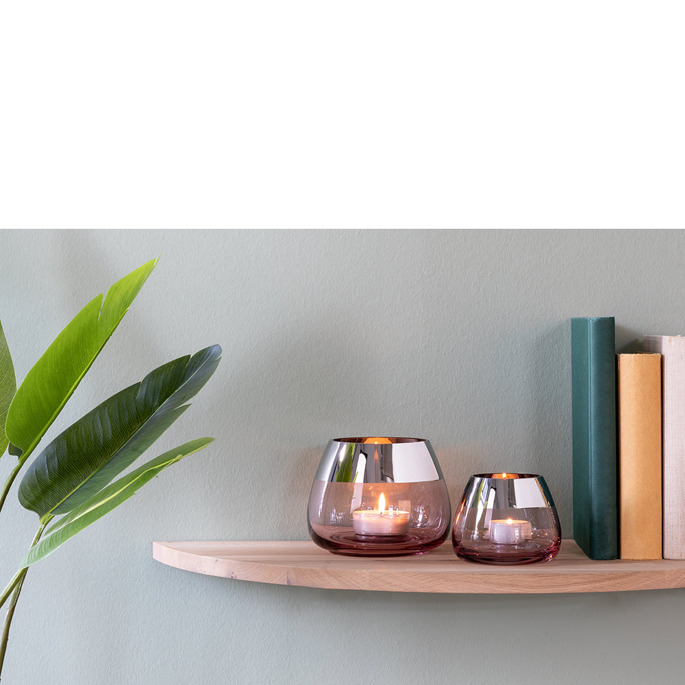 Fink Living BELLA Teelichthalter rose/silber