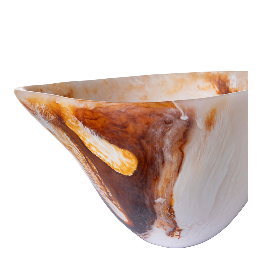 Fink Living MEXICO Schale natur/weiß ⌀34cm