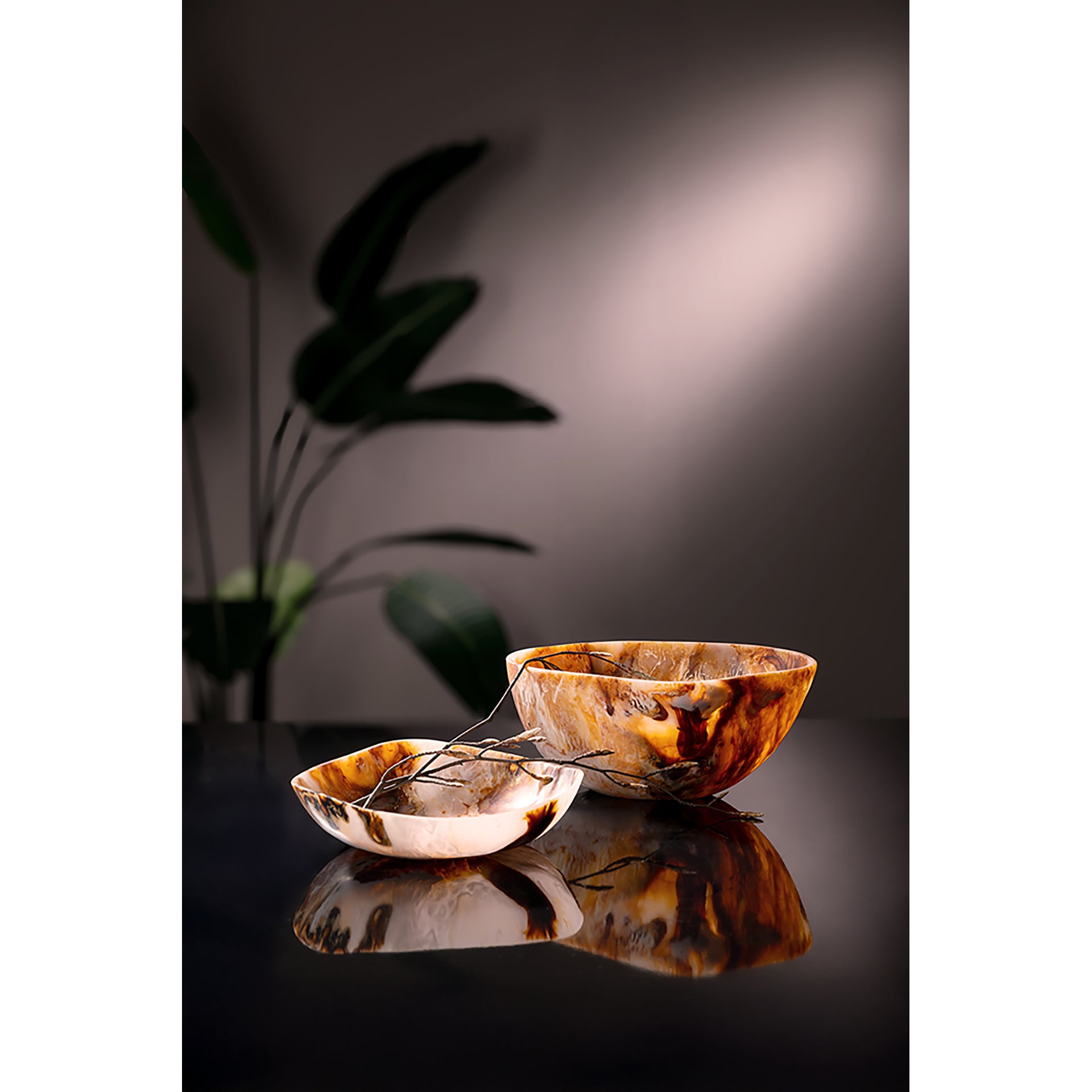 Fink Living MEXICO Schale natur/weiß ⌀34cm