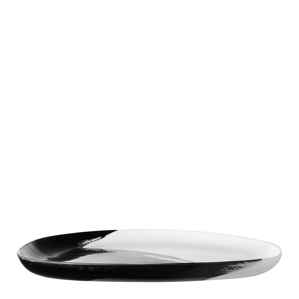 schwarz weiß tablett