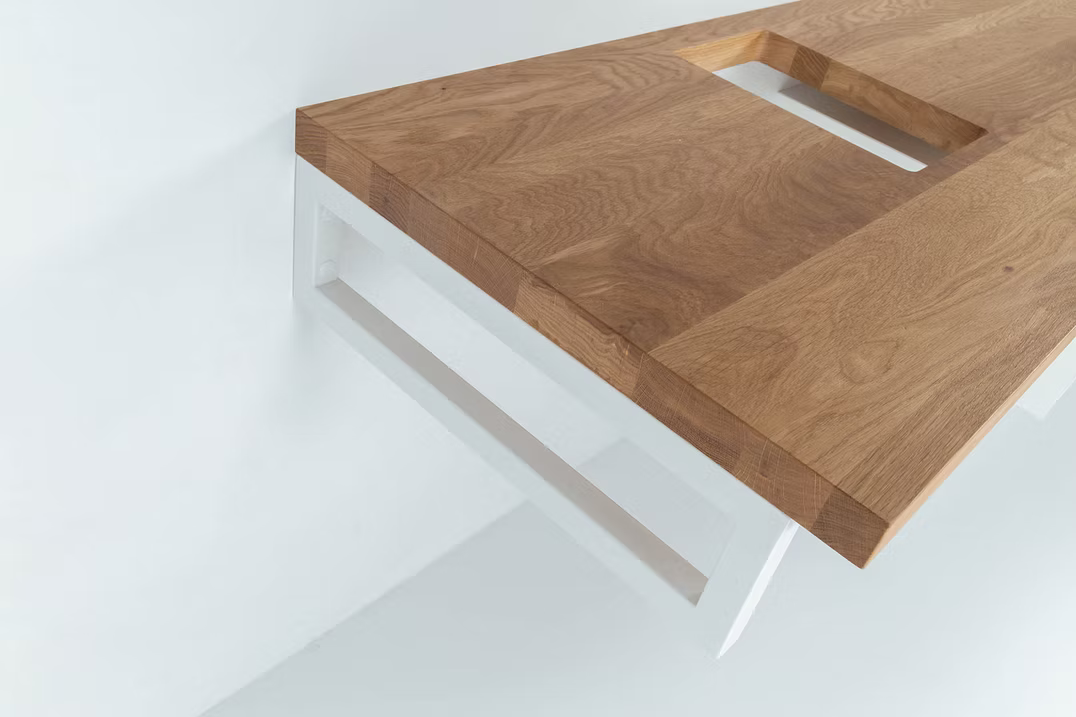 bulbaum "handgemaach" Badmöbel "gewäsch a gekemmt"