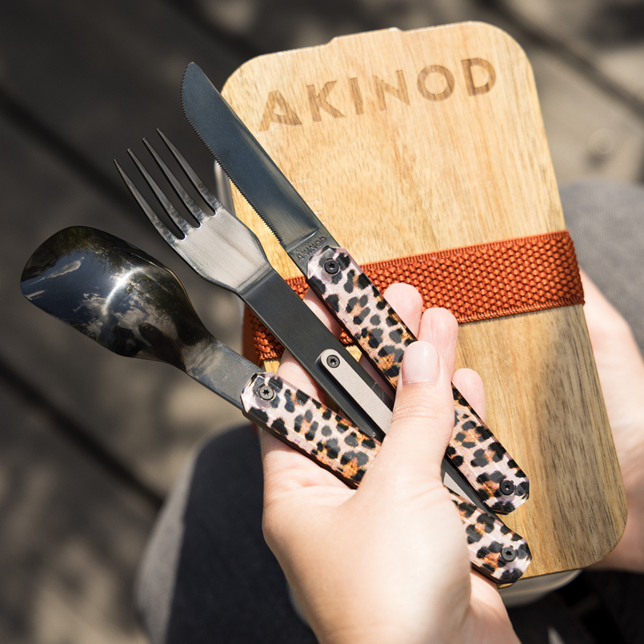 Akinod Besteckset Leopard