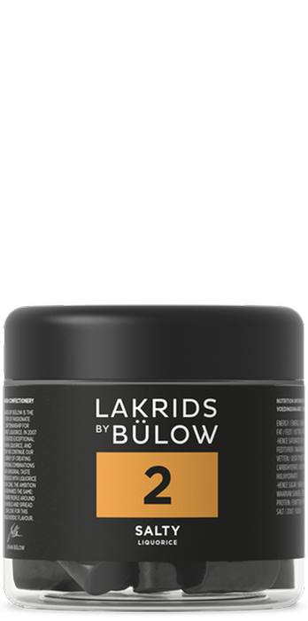 Lakrids by Bülow No.2 salty, 150g