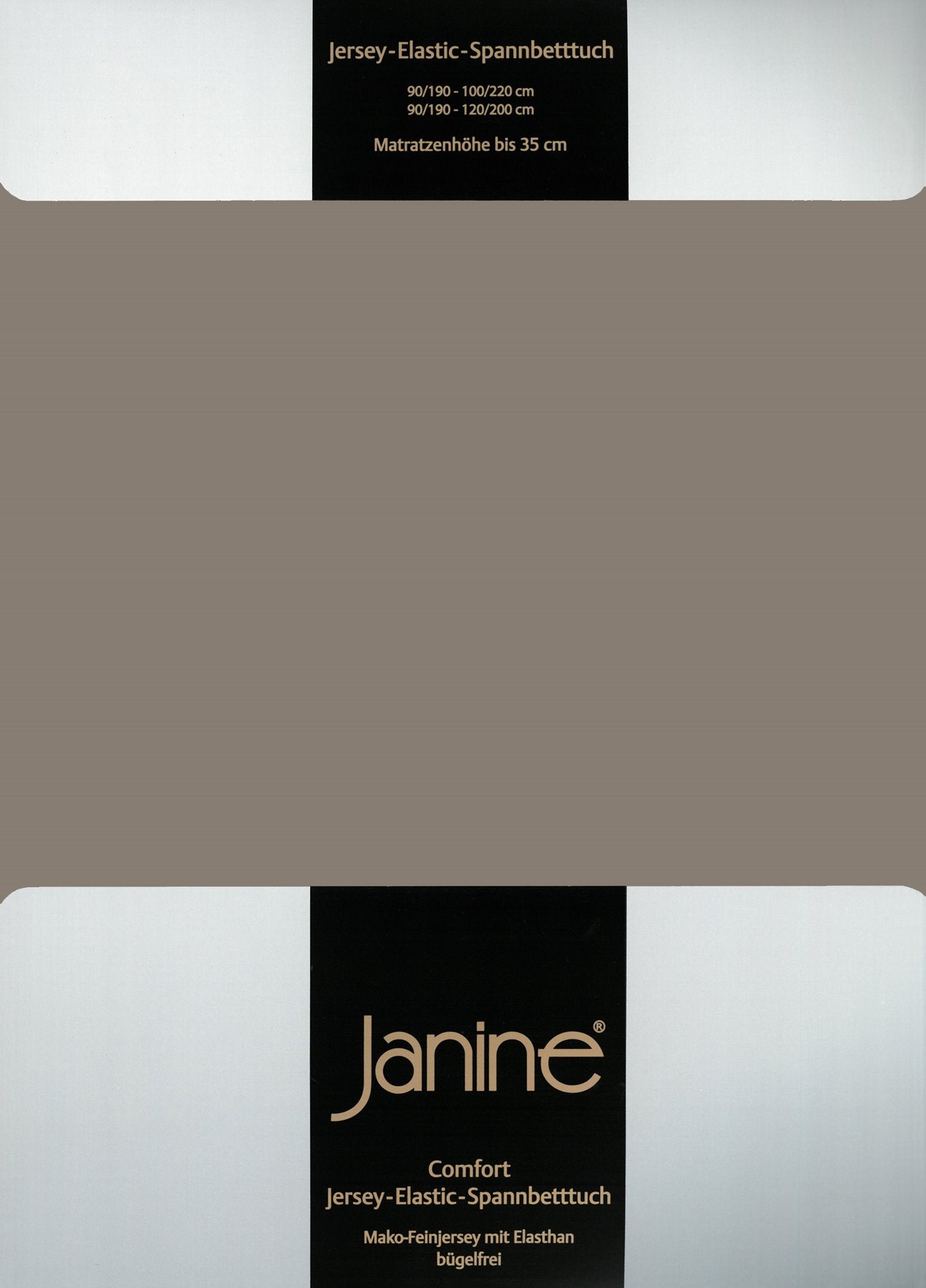 Janine Jersey-Elastic-Spannbetttuch 5002, 150x200cm