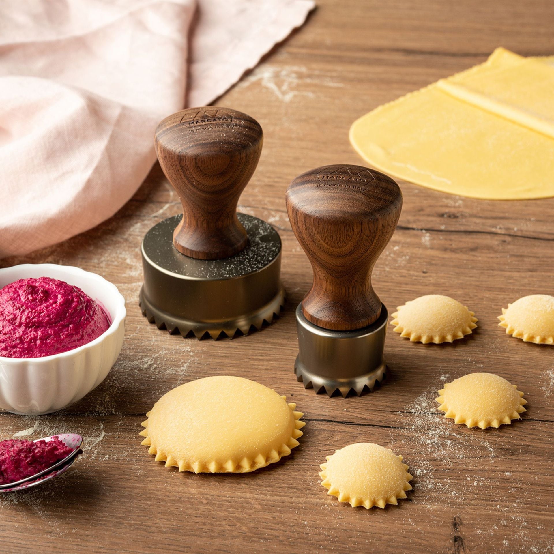 Marcato Ravioli Ausstechform rund, 65mm