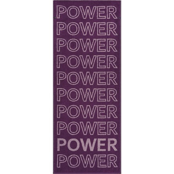 Cawö Fitnesstuch Power, purple, 50x130cm, 100% Baumwolle