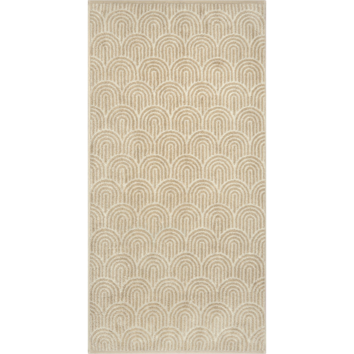 Cawö Handtuch in grafischem Design