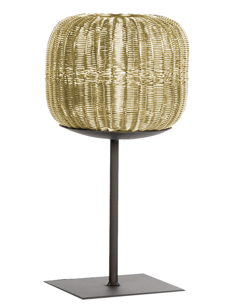 WMG Rangoon Windlicht gold, h 30cm