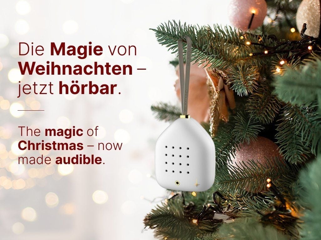 Relaxsound Jingle Bells White Stars