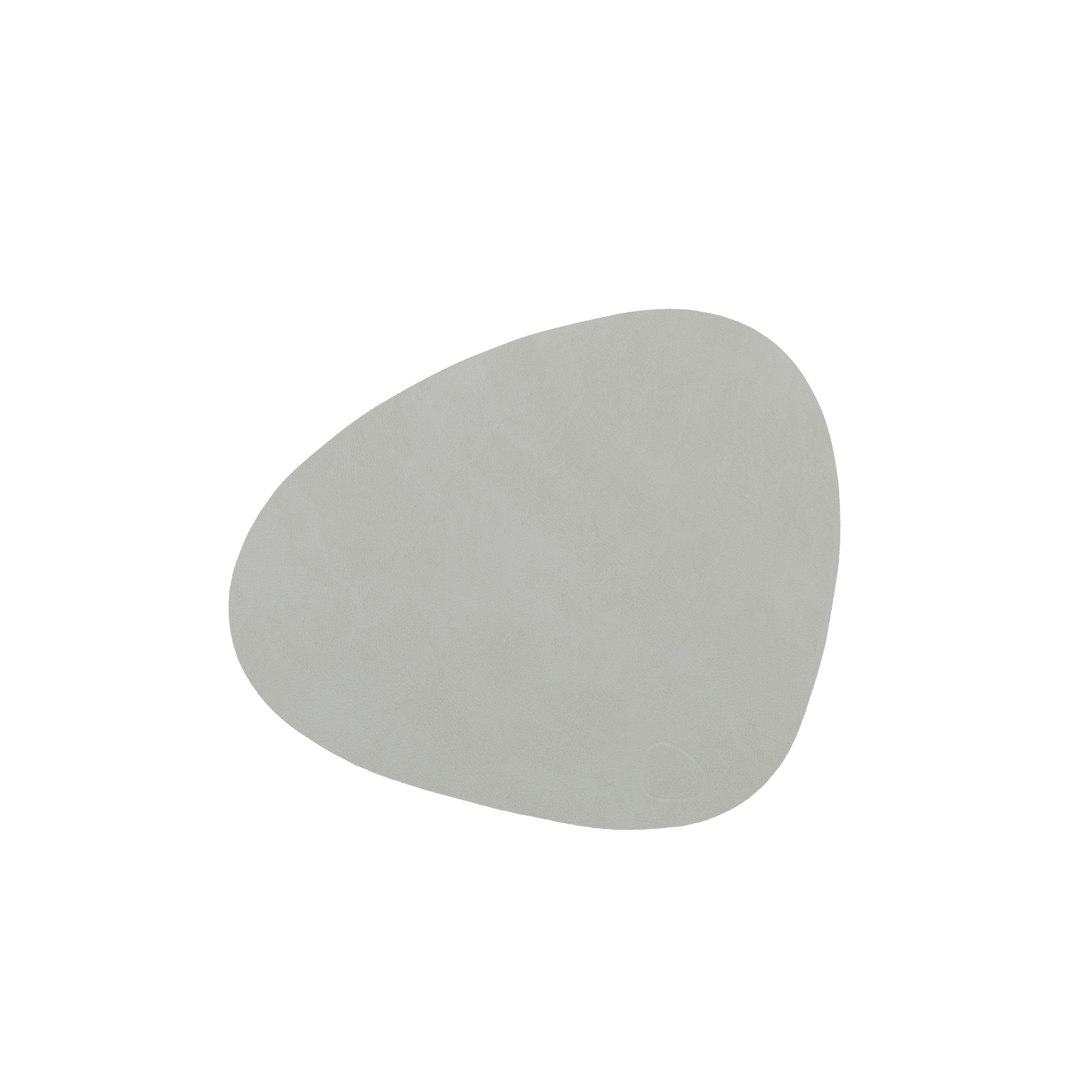 LindDNA Glasuntersetzer Leather Nupo metallic Curve 11 x 13 cm