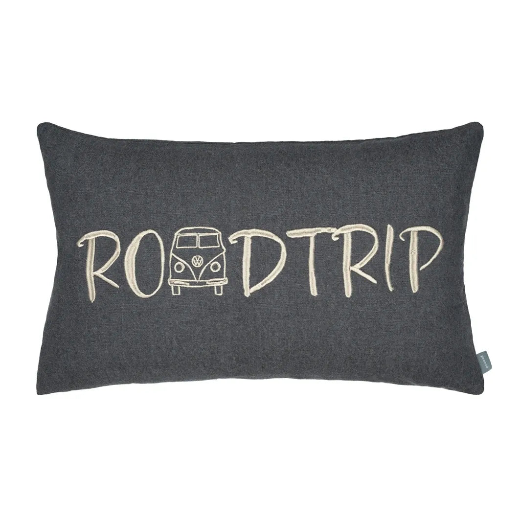 PAD Kissenhülle Adventure grau-beige 30x50cm