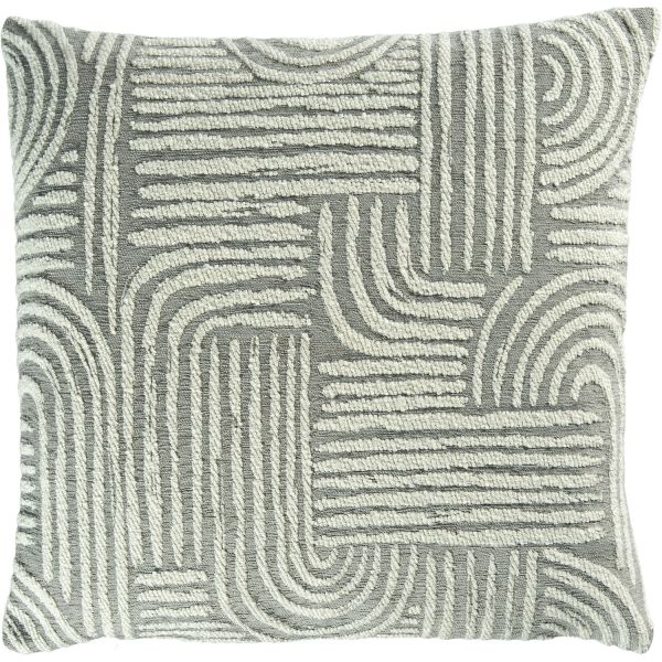 Sander Arcus Kissenhülle Farbe 21 silber, 40x40cm