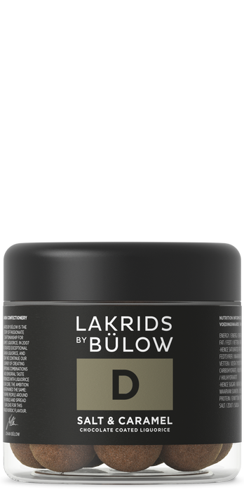 Lakrids by Bülow D- Salt & Caramel, 125g