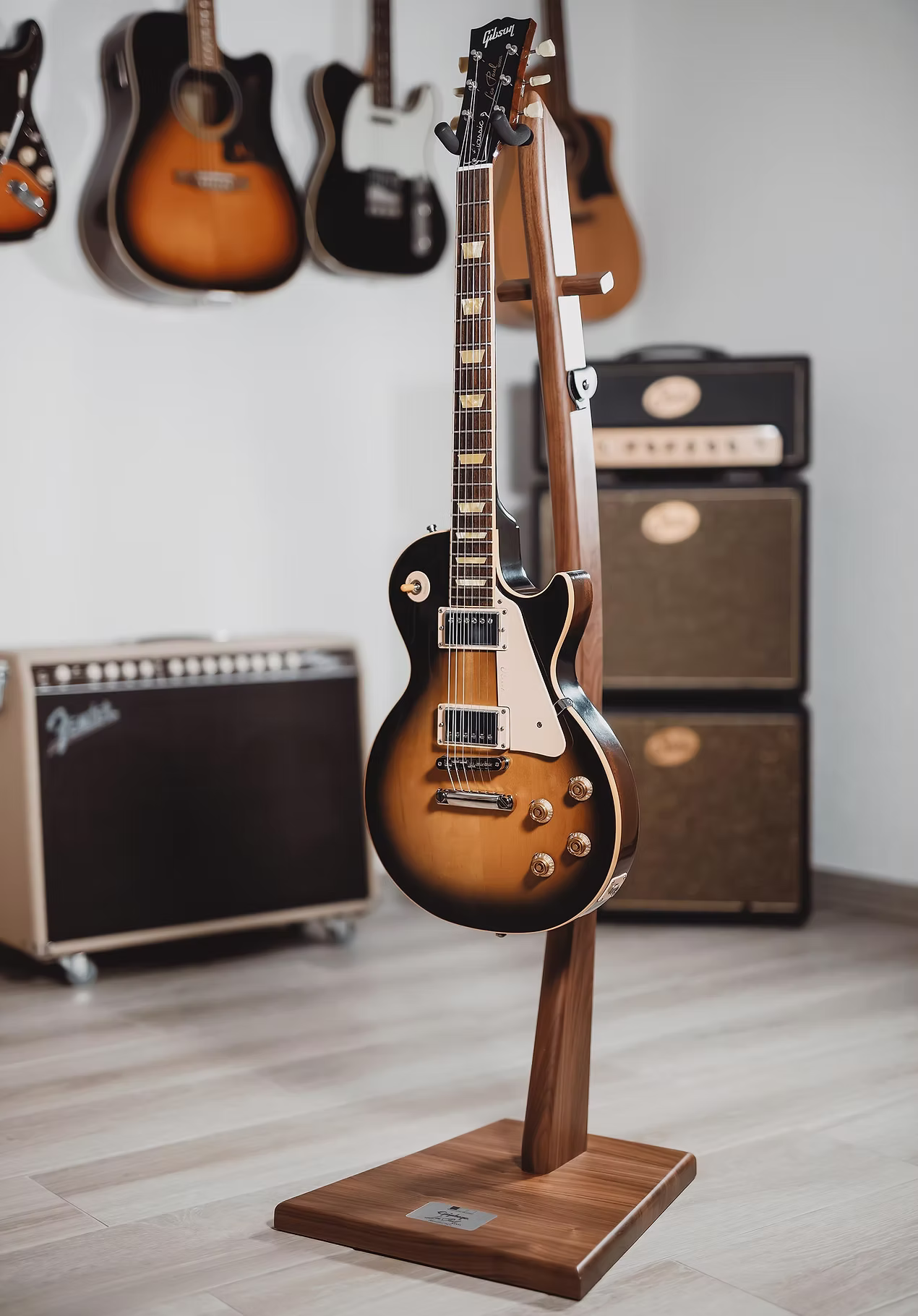 bulbaum "handgemaach" Gitarrenständer "gitarrenknecht