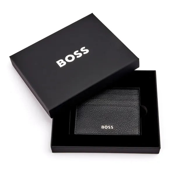 BOSS Kartenhalter Classic Grained Black