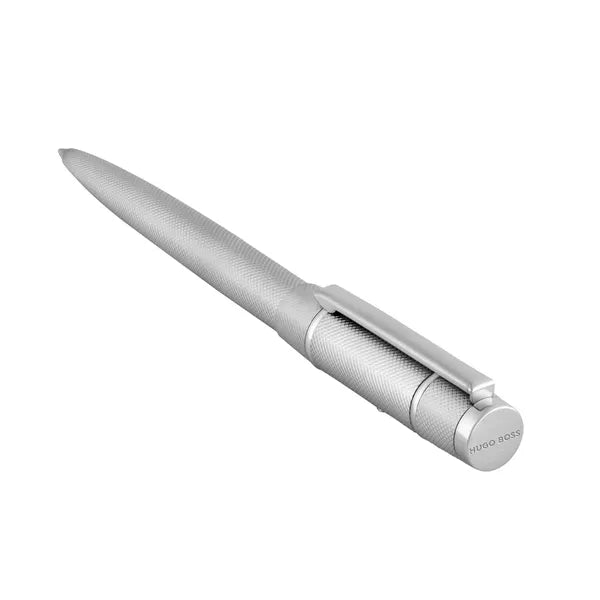 HUGO BOSS Kugelschreiber Rive Varsity Diamond Chrome