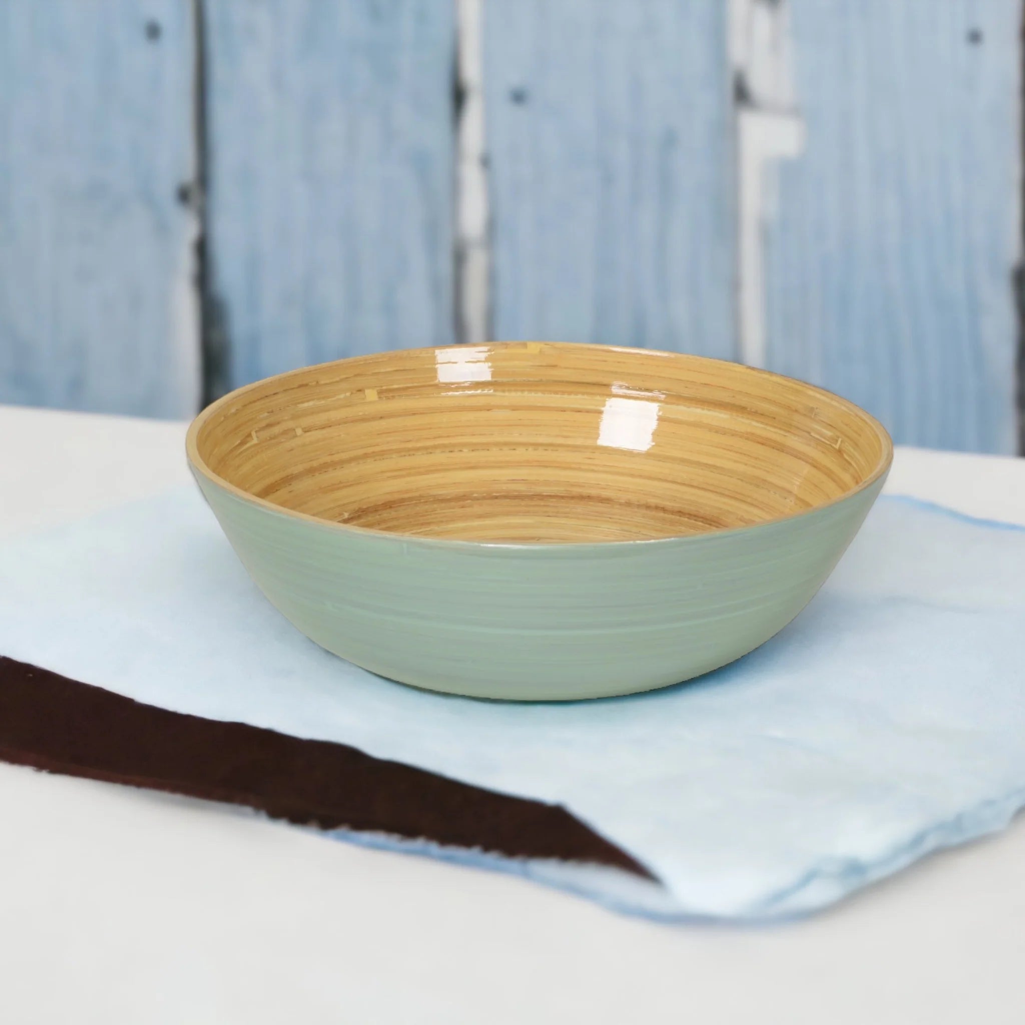 Albert L. Bambus Schüssel flach 30x10