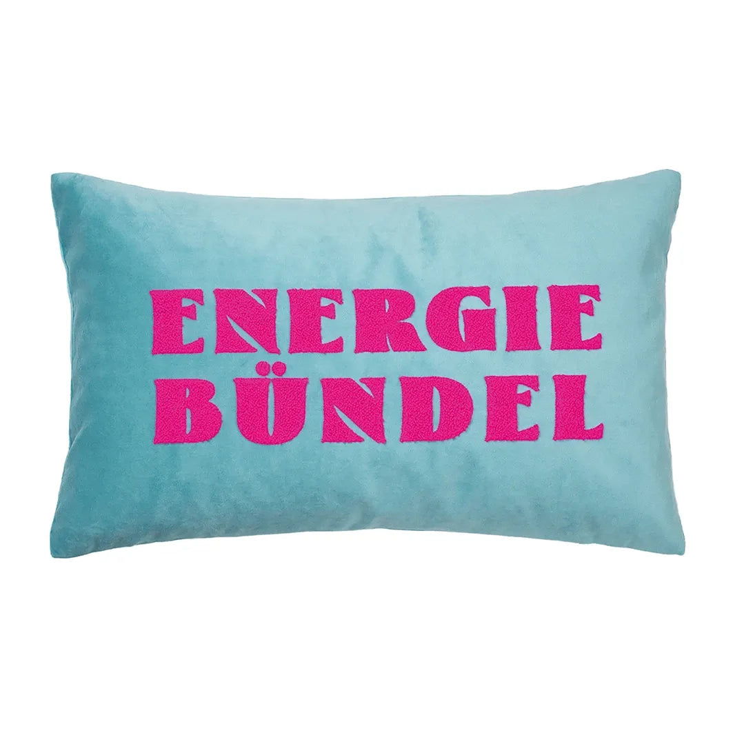 PAD Kissenhülle Letters Energiebündel mint 30x50cm