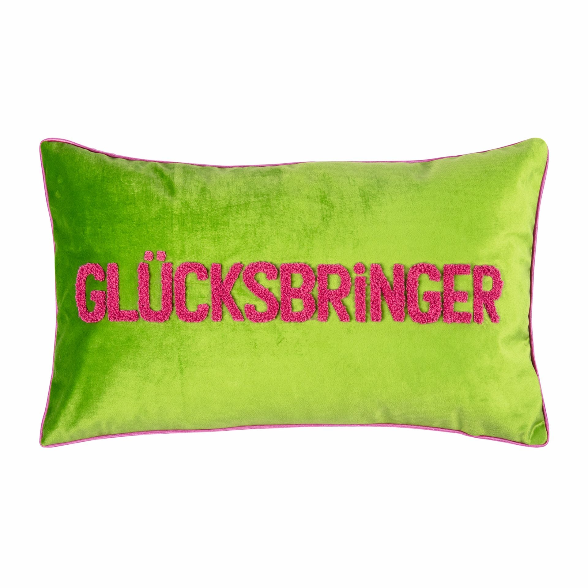 PAD Kissenhülle Letters, Glücksbringer hot pink, 30x50cm