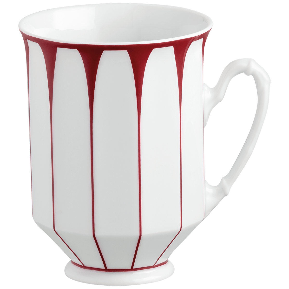 Fürstenberg Grecque Rouge Bordeaux Büroobertasse, 0,35l