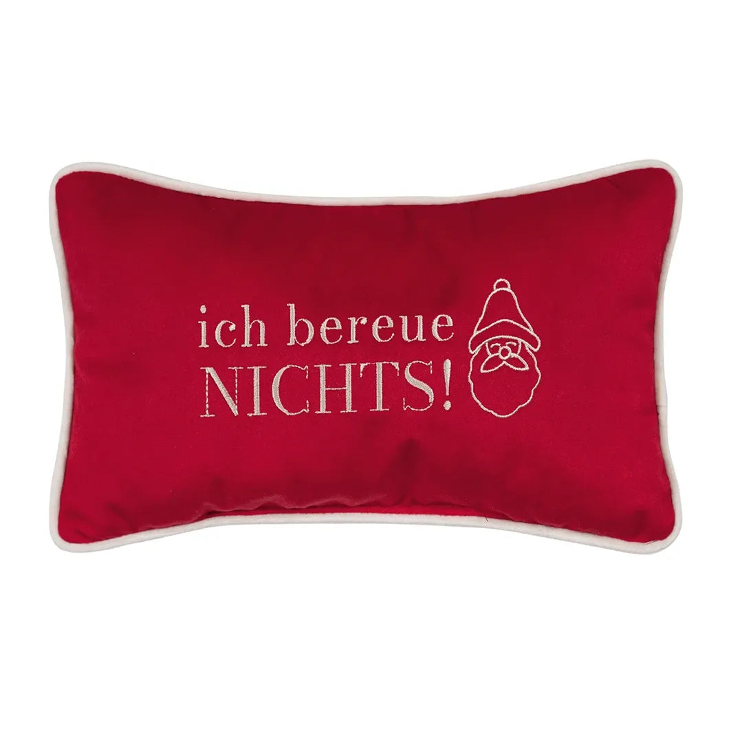 Pad Petite Kissen Nichts-pure red, 18 x 32 cm