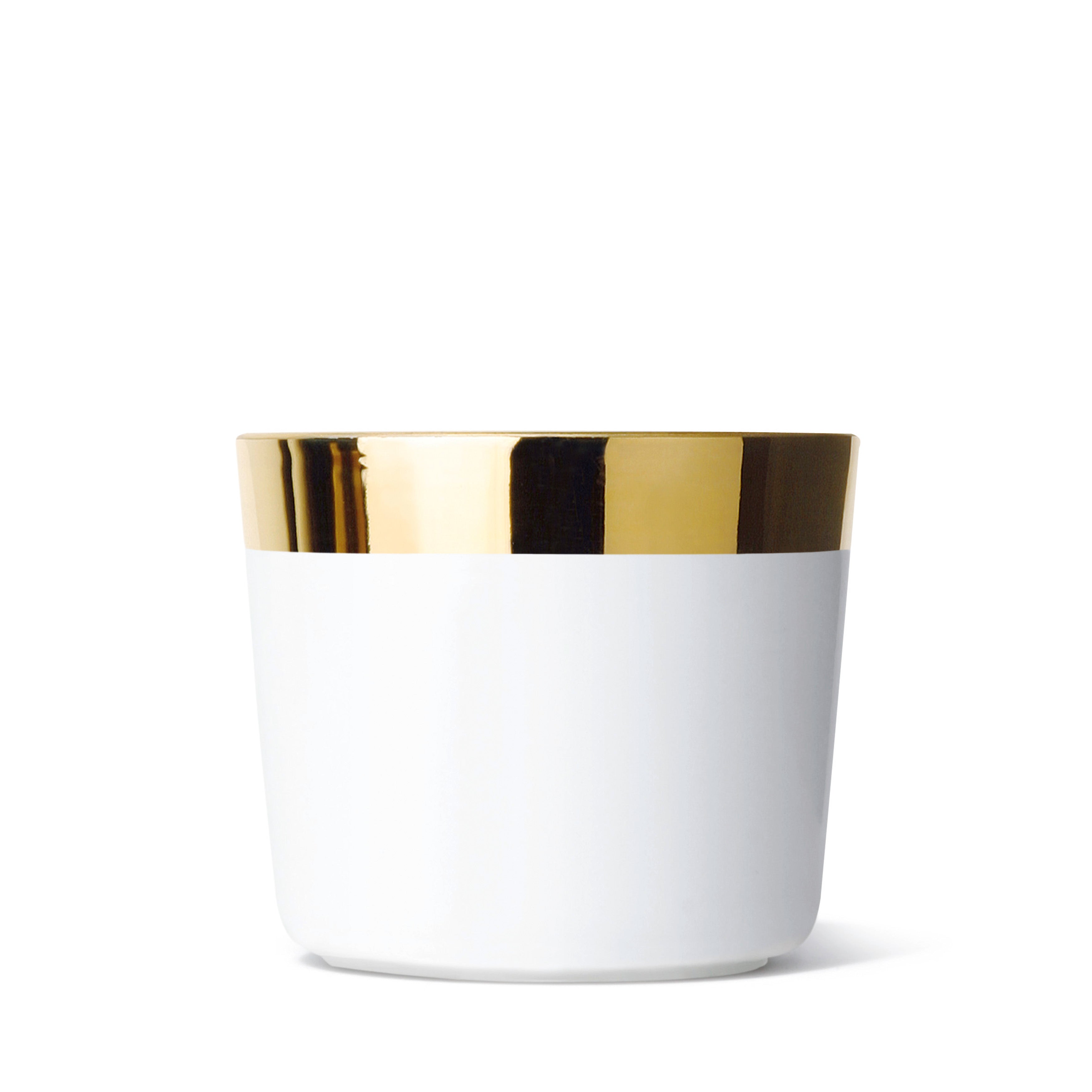 Fürstenberg Champagnerbecher WHITE PLAIN Glatt Sip of Gold 0,3 l