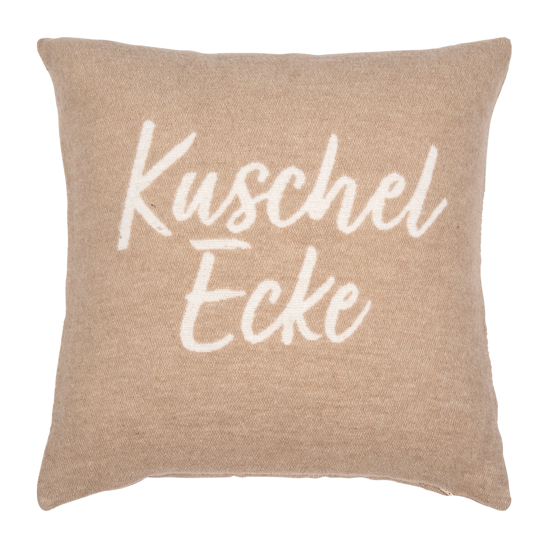 PAD Kissenhülle SNUG Kuschelecke, taupe, 45x45cm