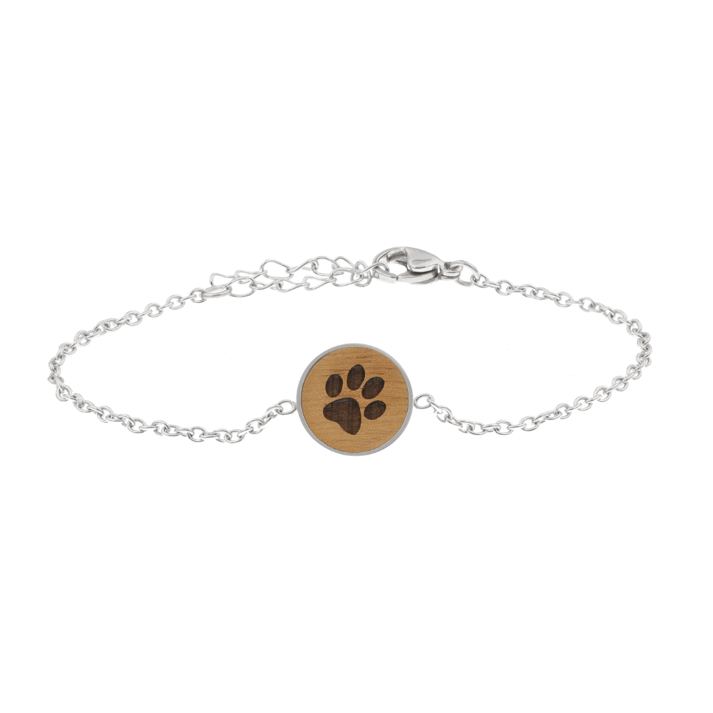Eydl Skyla "Pfote" Armband Nussholz