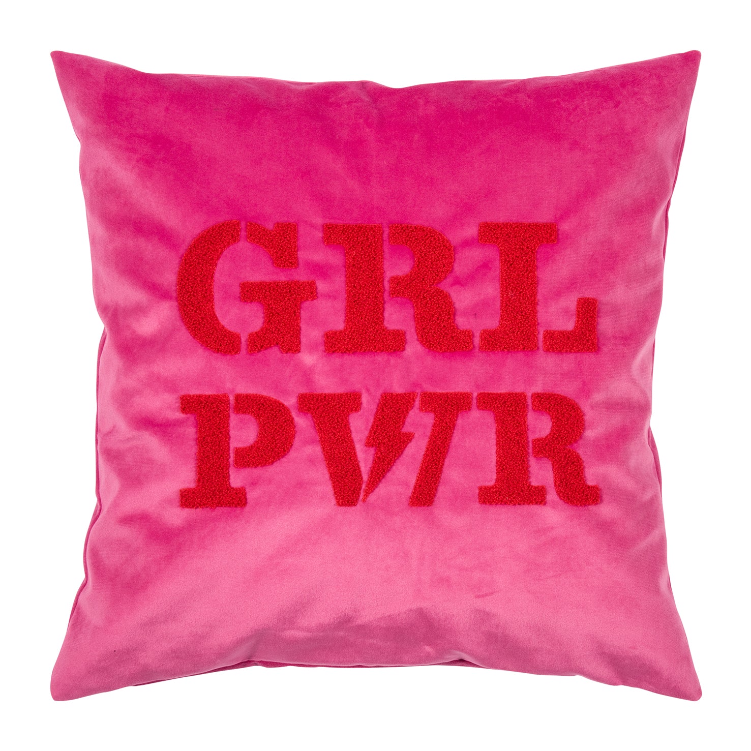 PAD Kissenhülle Letters, GRL-PWR red-hot pink, 45x45cm