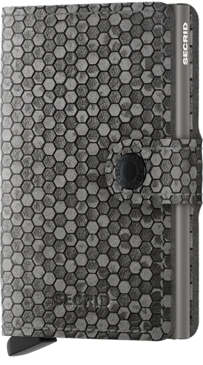 Secrid Miniwallet Hexagon Grey