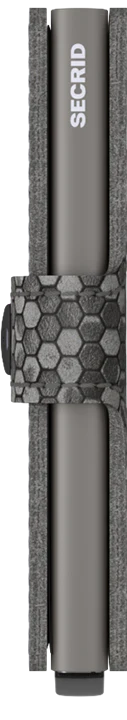 Secrid Miniwallet Hexagon Grey