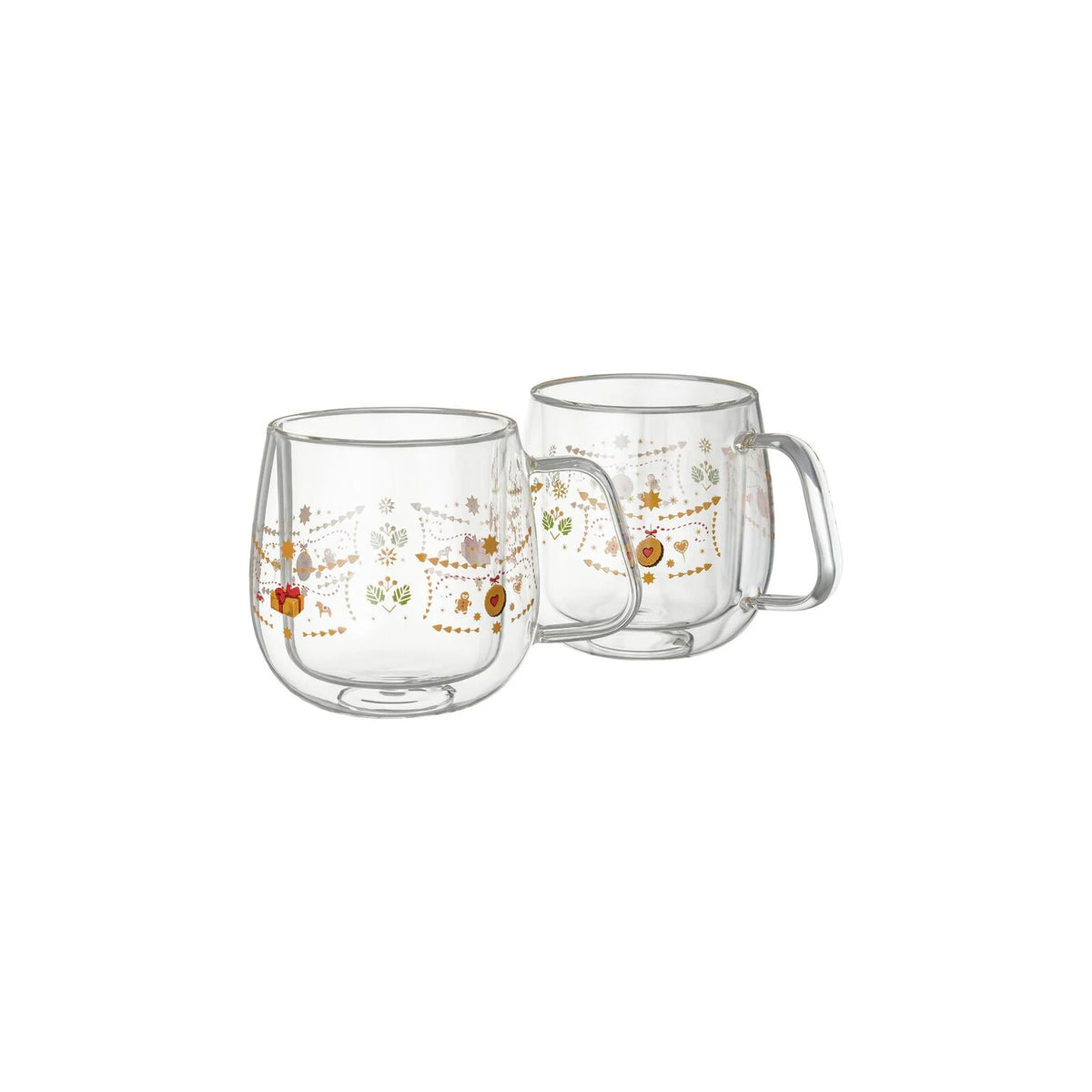 Hutschenreuther Set 2 Becher doppelwandig
