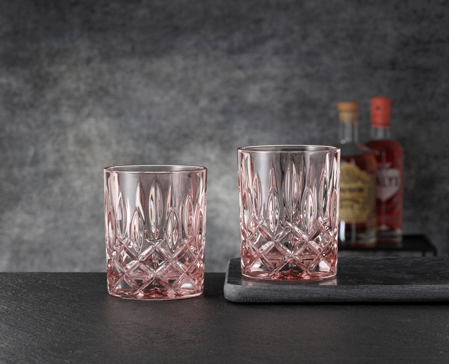 Nachtmann NOBLESSE Whisky-Tumbler 2er Set rosé