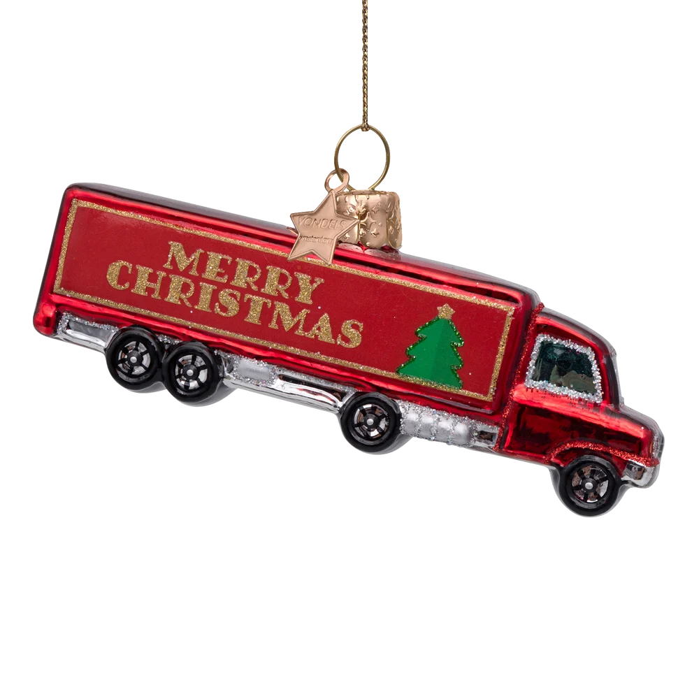 Vondels Weihnachtsanhänger aus Glas