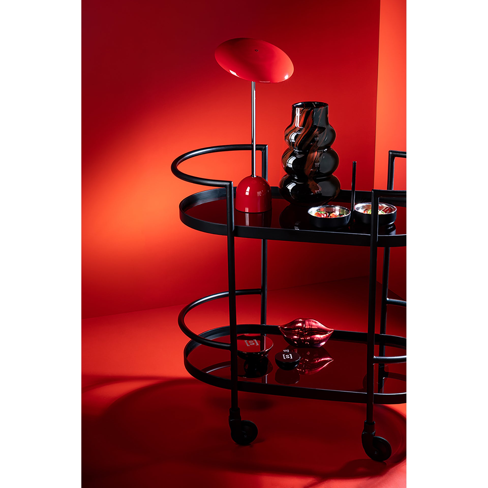 Fink Studio KISS ME Mund rot