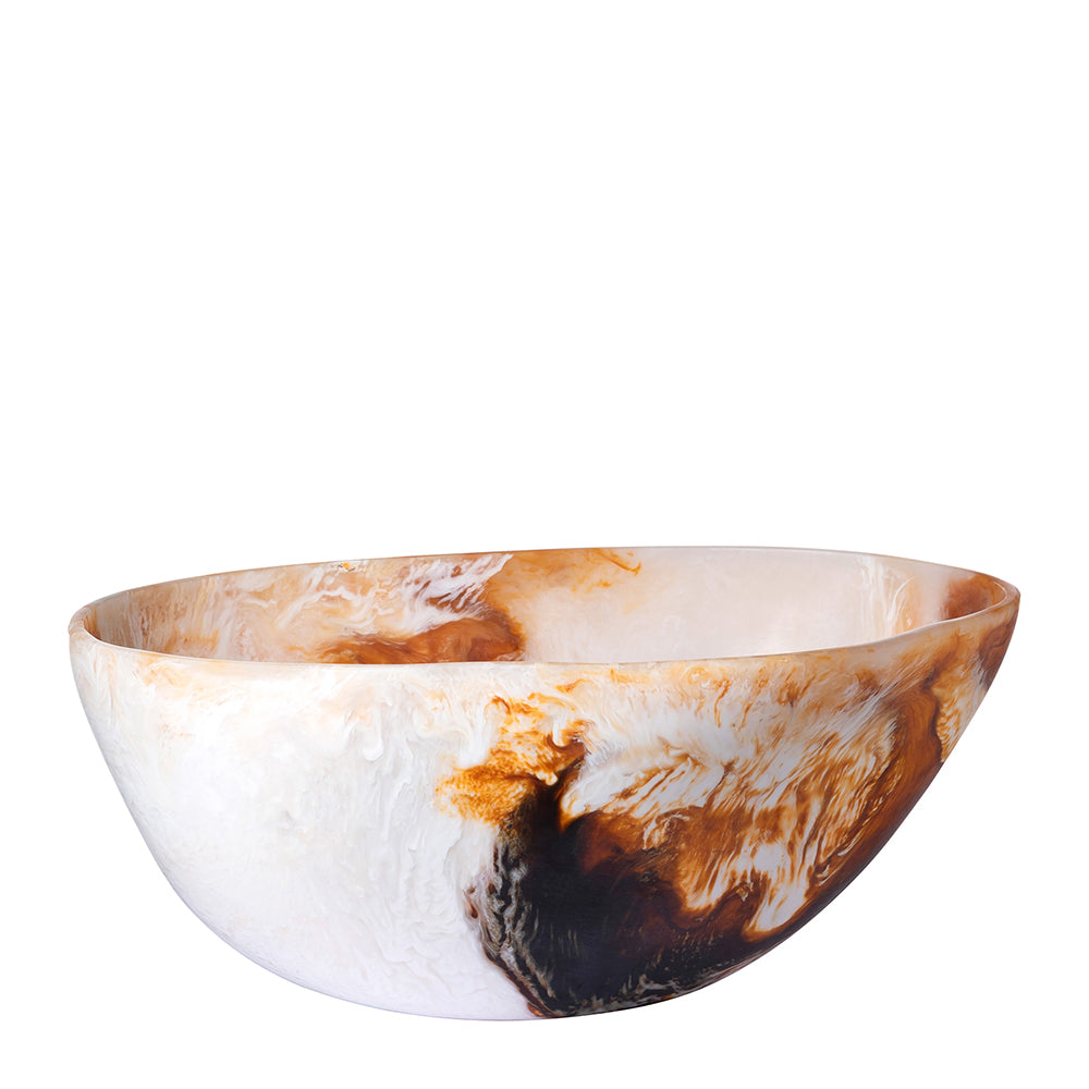 Fink Living MEXICO Schale natur/weiß ⌀34cm