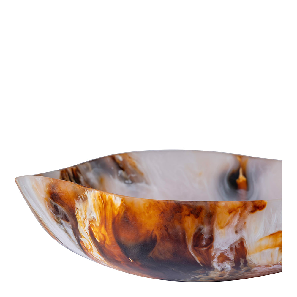 Fink Living MEXICO Schale natur/weiß ⌀27cm