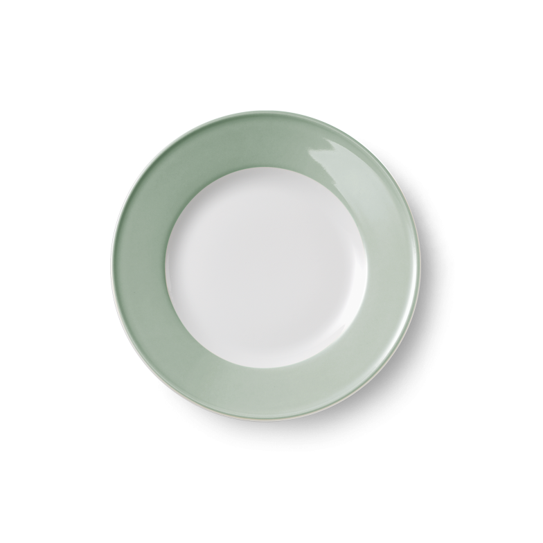 Dibbern Dessertteller salbei mit Fahne 21cm