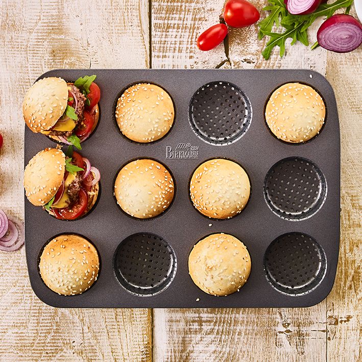 Birkmann Laib & Seele Mini-Burger-Brötchen-Backform