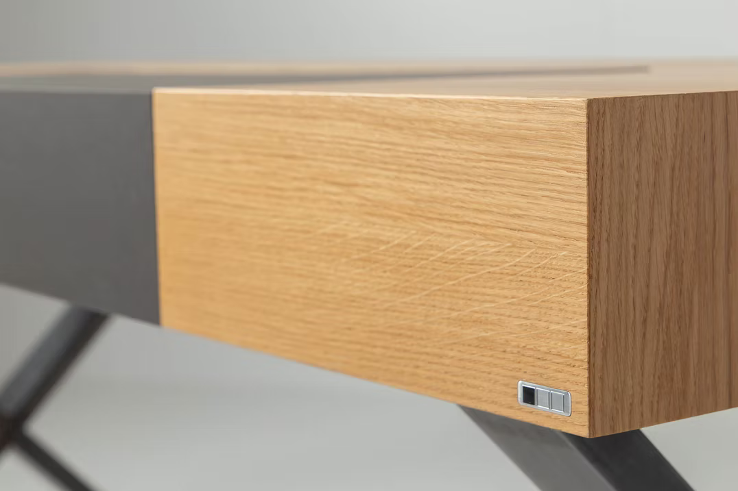 bulbaum "handgemaach" Schreibtisch "schaffplaatz"