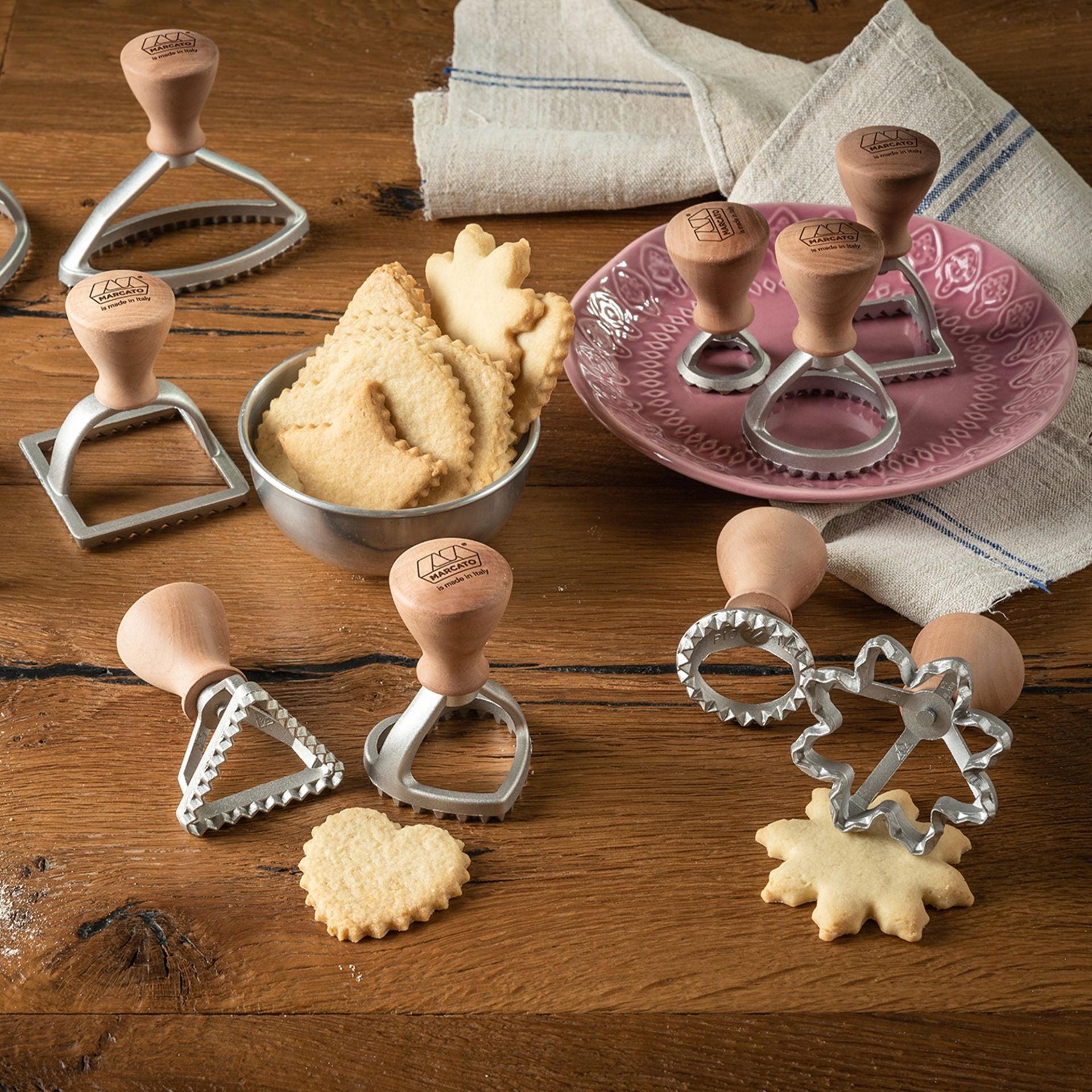 Marcato Ravioli Ausstecher quadratisch 5,8cm