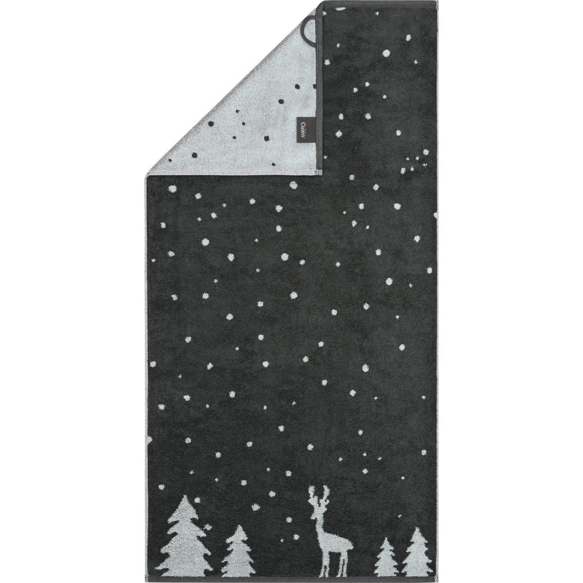 Cawö Gästetuch Winter Edition, 30x50cm, 100% Baumwolle