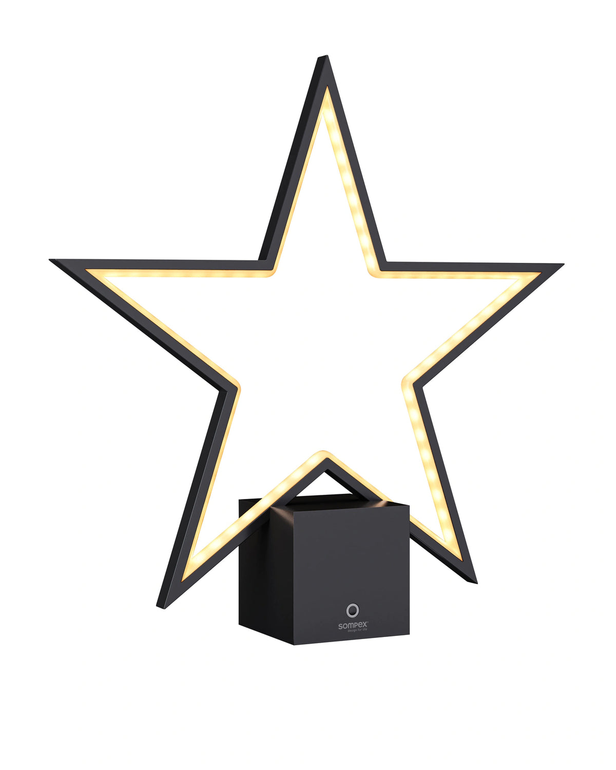 Sompex Tischleuchte Lucy 2.0, 40cm, schwarz