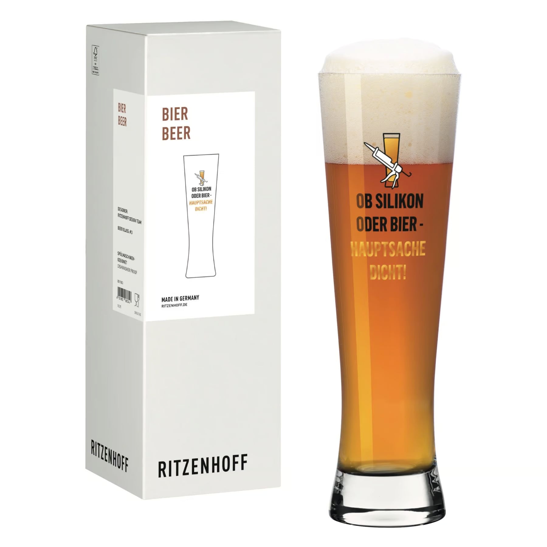 Ritzenhoff "Handwerker" Bierglas #3