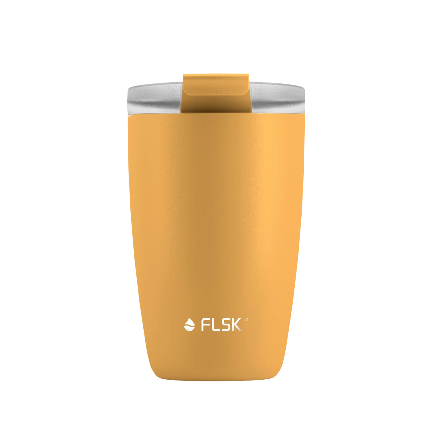 FLSK, Thermokaffeebecher to go, sunshine, 350ml