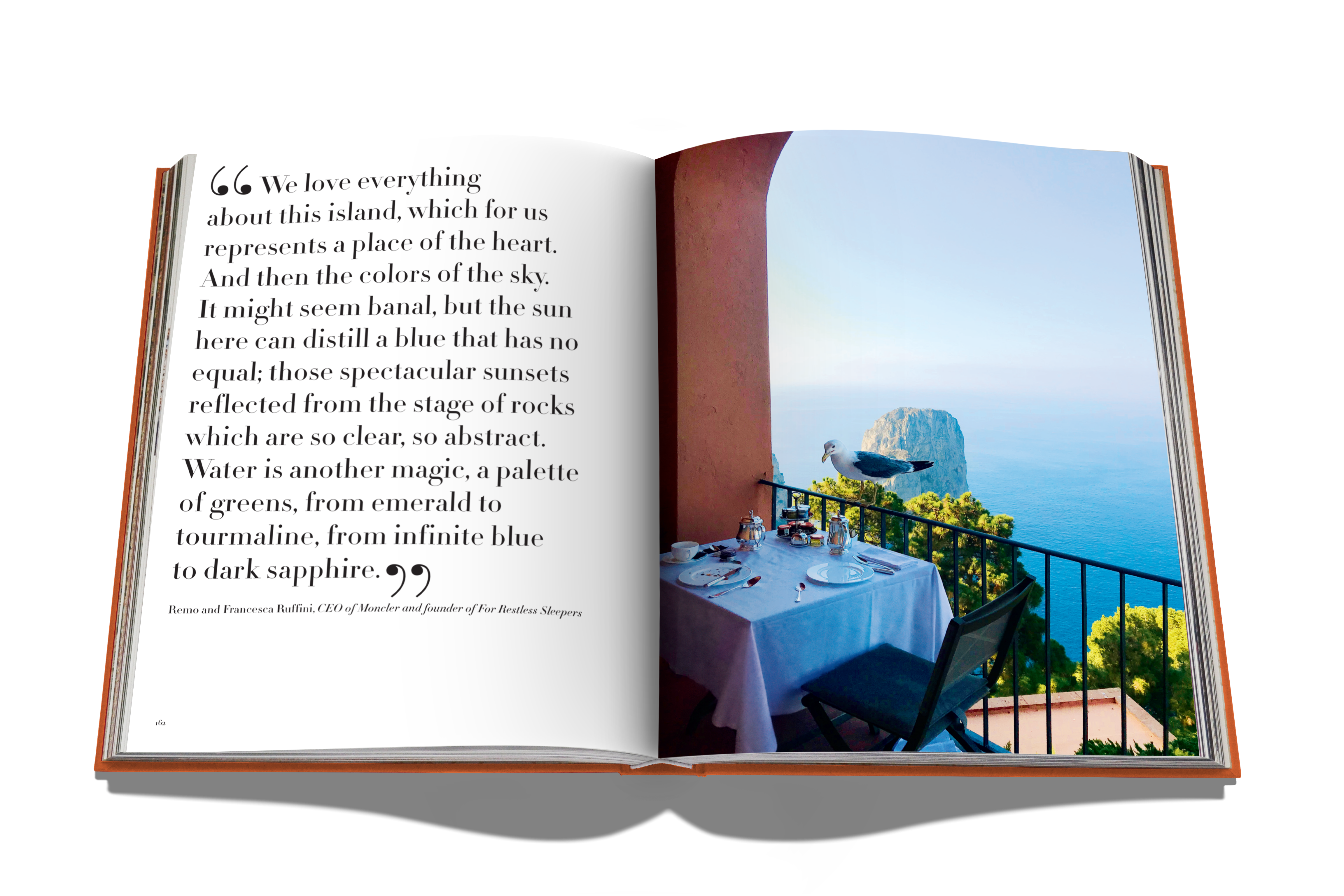 Assouline Coffee Table Book Capri Dolce Vita