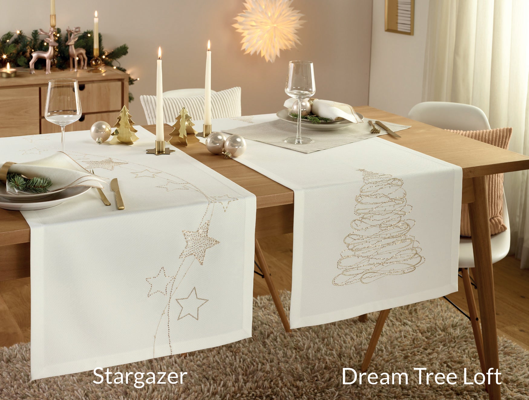 Sander Dream Tree Loft Tischläufer Farbe 29, 50x150cm