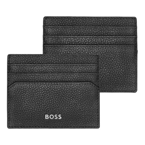 BOSS Kartenhalter Classic Grained Black