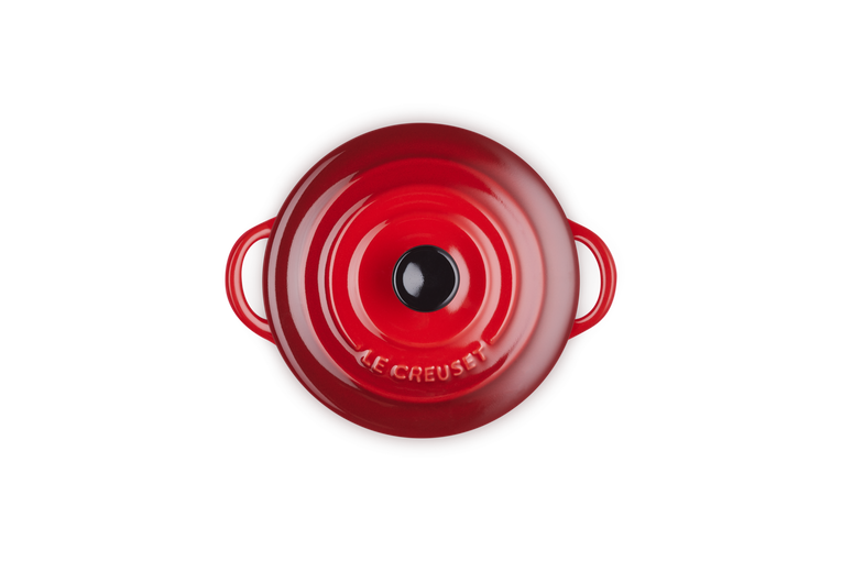 Le Creuset Mini-Cocotte Steinzeug kirschrot 10 cm 0.25 l