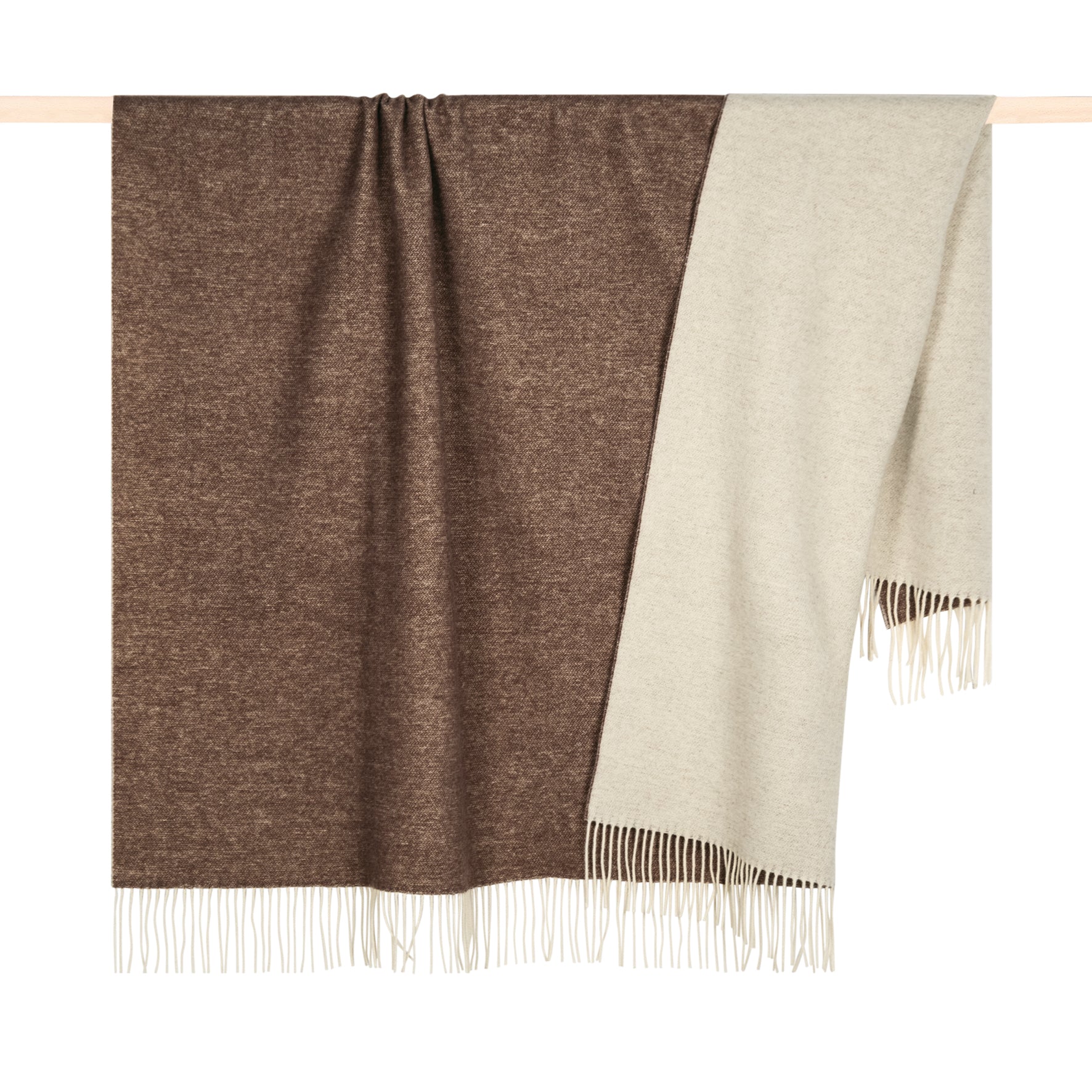 PAD Wolldecke New Zeeland brown, 150x200cm